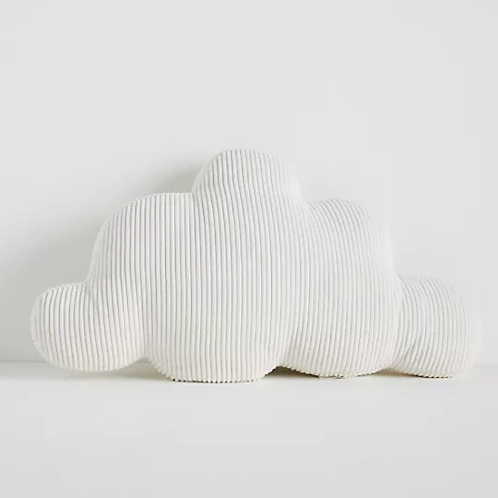 NWT Anthropologie Shaped Cotton Cloud Pillow